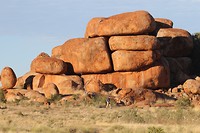Devils Marbles, zonsopkomst