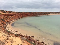 Uitzicht vanaf Skipjack Point, Francois Peron NP
