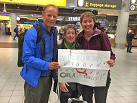 Wat een verrassing op Schiphol!