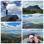 Op de top van Mt Abrupt