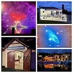 Flagstaff Hill Maritime Village by night
