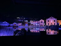 Flagstaff Hill Maritime Village by night