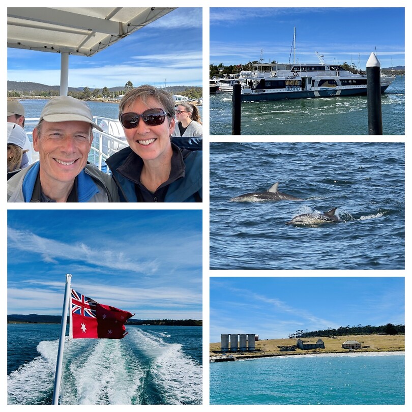 Met de boot naar Maria Island