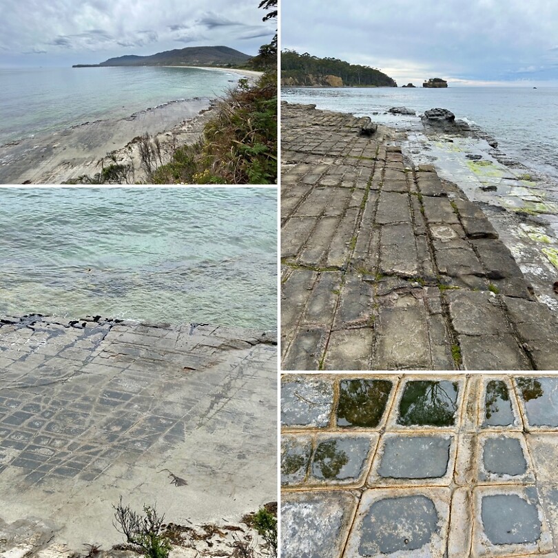 Tesselated pavement
