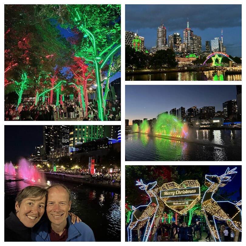 Melbourne by night