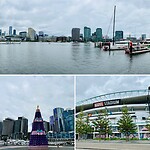 Victoria Harbour en het Marvel Stadium
