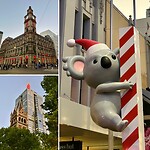 Kerstversiering in Melbourne