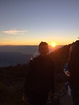 Zon opkomst.