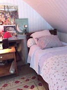 Slaapkamer in brocante stijl
