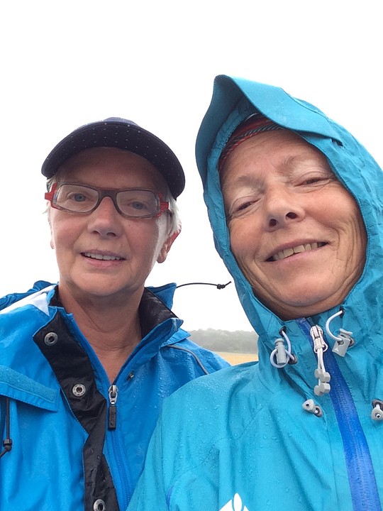 We beginnen met regen