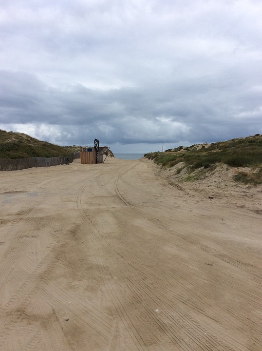 Het strand van Soulac sur Mer
