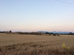 Velden tussen Nájera en Cárdenas