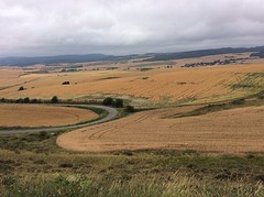 Tormantos Foto Coby en Hanny op de fiets van Breda naar Santiago....