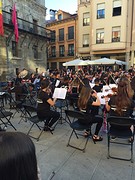 Concert op het plein