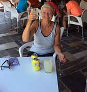 Een koel drankje