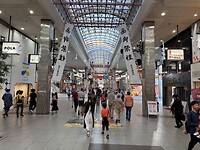 13 oktober - Matsuyama - schier eindeloze winkelpassages