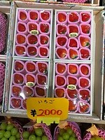 28 oktober - Tokyo - verpakte aardbeien
