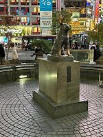 28 oktober - Tokyo - standbeeld van Hachiko