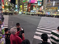 28 oktober - Tokyo - zo is het plein leeg