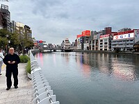 07 oktober - Fukuoka - 03 - langs de Naka-rivier