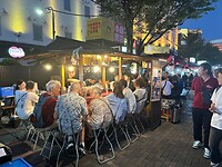 08 oktober - Fukuoka - 14 - Eten bij een yatai (foodtruck)