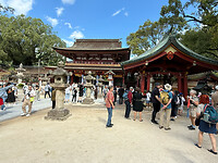 09 oktober - Dazaifu - 02 - Het shintoïstisch heiligdom Dazaifu Tenman-gu