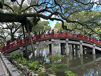 09 oktober - Dazaifu - 03 - De grote rode brug
