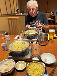 09 oktober - Fukuoka - 17 - Aan de maaltijd - zelf je soep maken