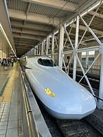 10 oktober - Fukuoka - 03 - De shinkansen, het paradepaardje van de Japanse spoorwegen