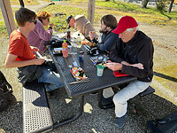 30 oktober Nikko - 02 - lunch (met eerder gekochte spullen uit de supermarkt)