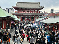 31 oktober Tokyo - 04 - De Senso-ji tempel