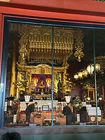 31 oktober Tokyo - 05 - Interieur van de tempel