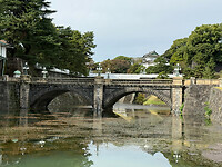 01 november - Tokyo - 04 - Brug naar het keizerlijk paleis (gesloten)