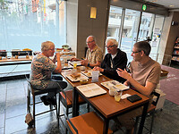 02 november - Tokyo - 01 - Laatste ontbijt met groepsgenoten in het hotel