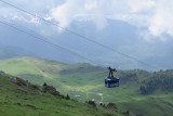De gondel van de Gipfelbahn