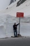 Marco en een pak sneeuw