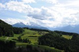 Uitzicht gasthof Brunner, nu iets helderder