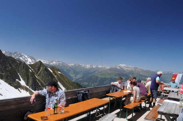 Uitzicht Edelhütte
