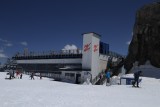 Bergstation op 3250 meter