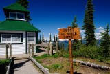 Op de top van Mount Revelstoke
