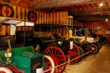 Oude auto's bij het Three Valley Gap museum