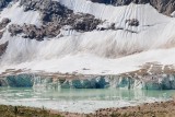 Angel Gletsjer op Mount Edith Cavell