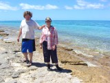 Jan en Karen op Lady Musgrave