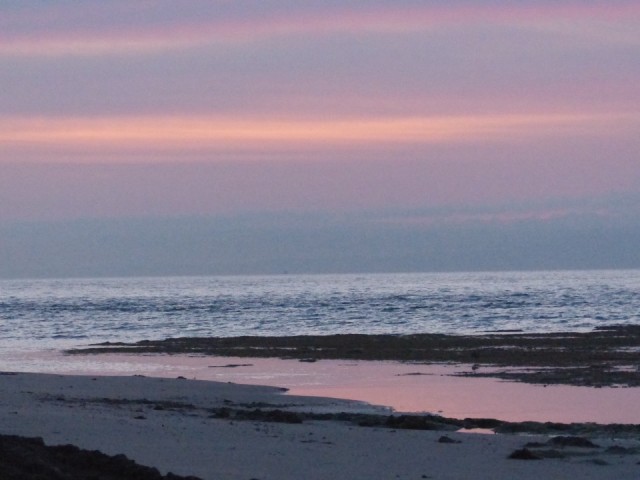 Eerste foto zonsopkomst
