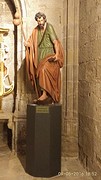 Standbeeld van Saint Jacques in de Kathedraal van Santo Domingo