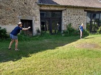 Petanque bij de gite