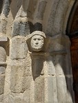 Detail kerk van Saint Martin le Vieux