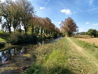 Heerlijk lopen langs het kanaal
