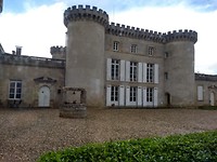 De chique kant van chateau de Mirail