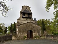 11e eeuwse kerkje van Brouqueyran